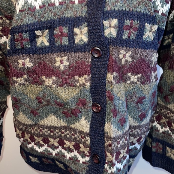 Vintage GAM Wool Sweater Large - Picture 6 of 13